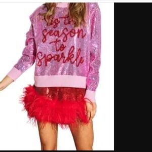 Queen of Sparkles Sweater Tis the Season to Sparkle